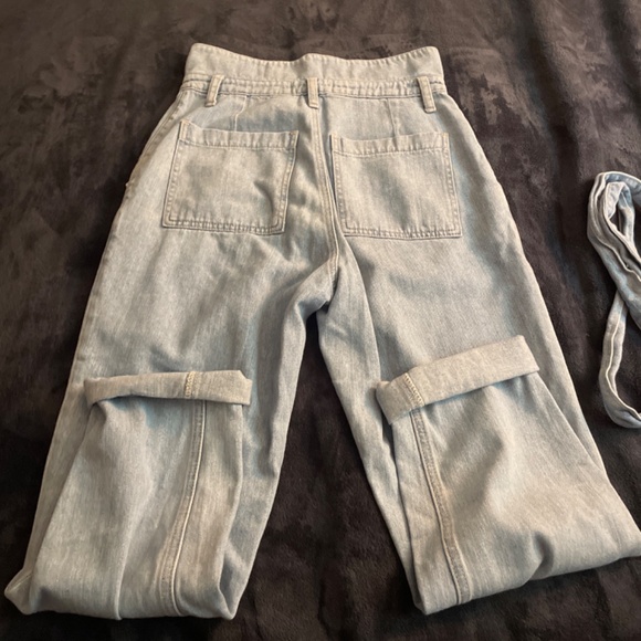 Reformation Sky Blue High-Rise Jeans - Picture 5 of 5